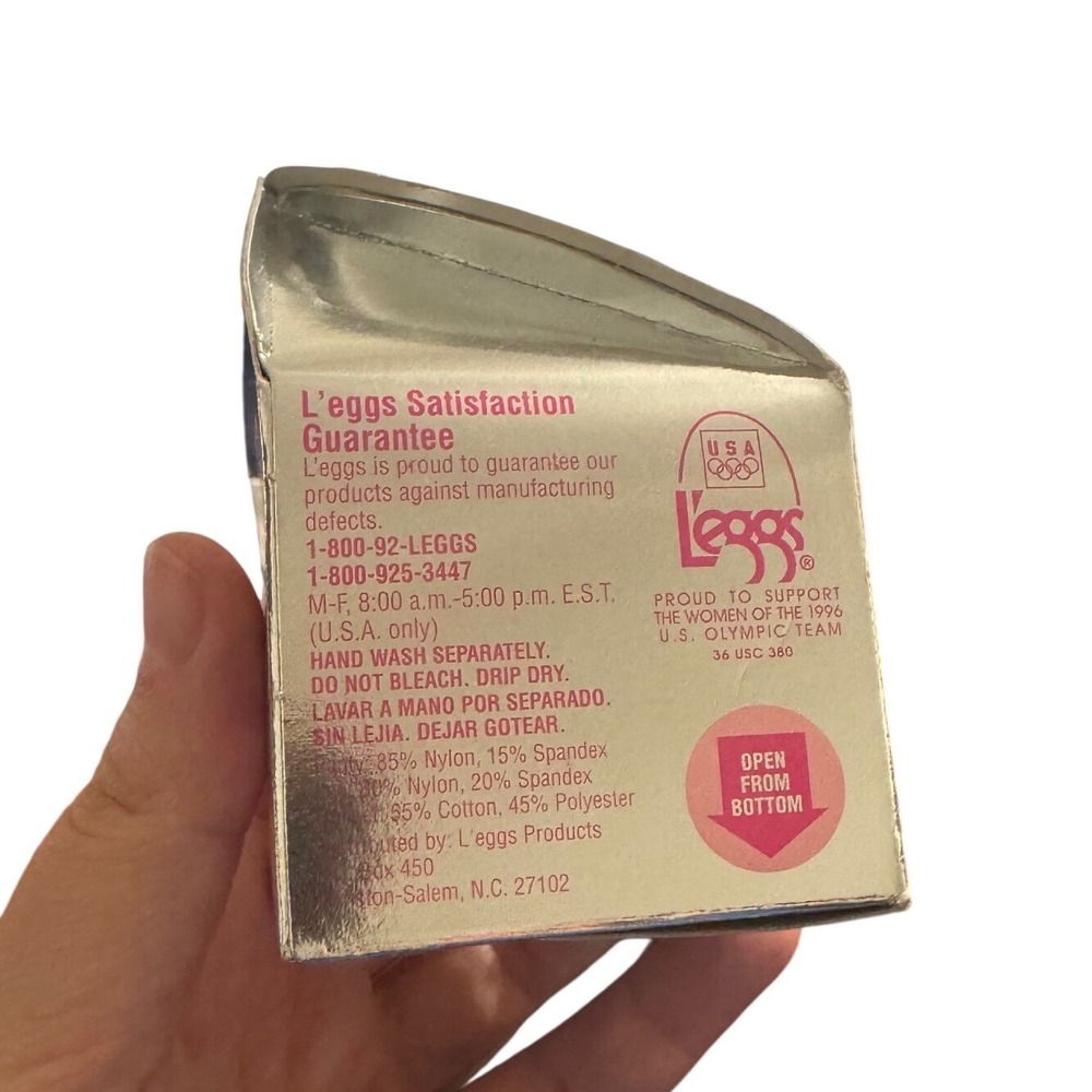 L'eggs 1995 Sheer Energy Shapers Off White Size B Extended Control Top - Picture 3 of 7